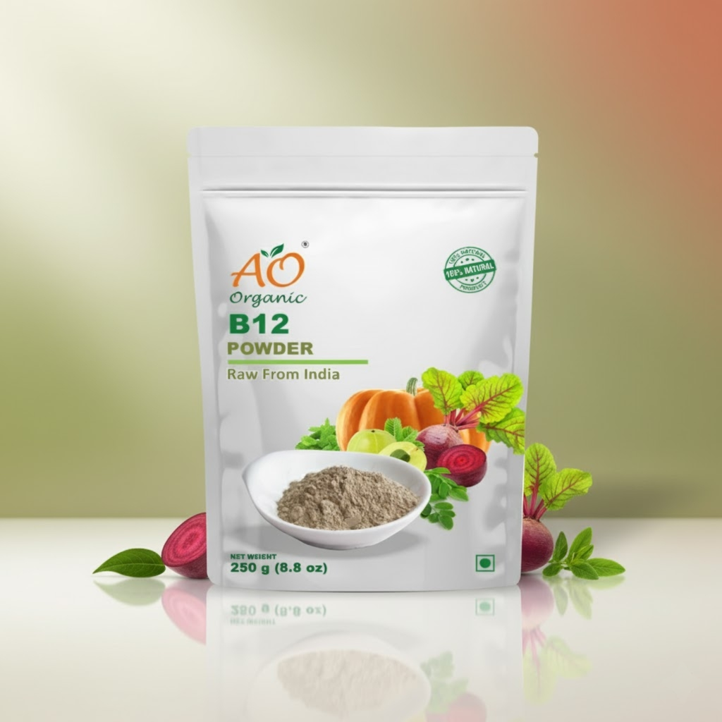 How Aayush Organic B12 Powder Enhances Daily Performance