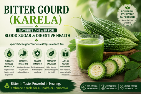 Bitter Gourd (Karela): The Natural Solution for Blood Sugar Control & Digestive Health