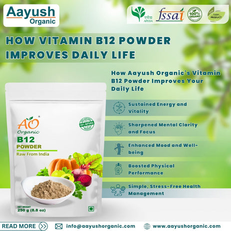 How Vitamin B12 Powder Improves Daily Life